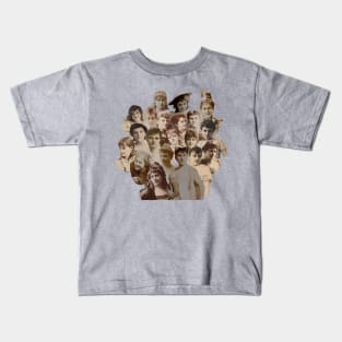 Actresses of 1890 Kids T-Shirt